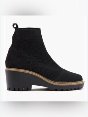 Nicole Miller Lele Stretch Olive Green Ankle Boots